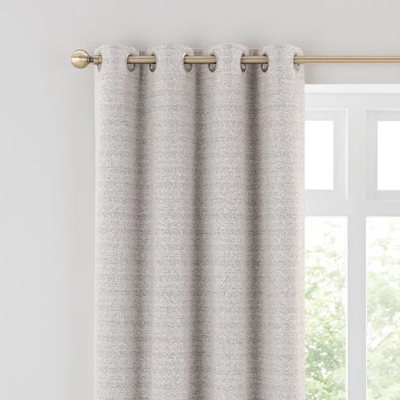 Churchgate Woodhouse Boucle Eyelet Curtains (Blackout Available)