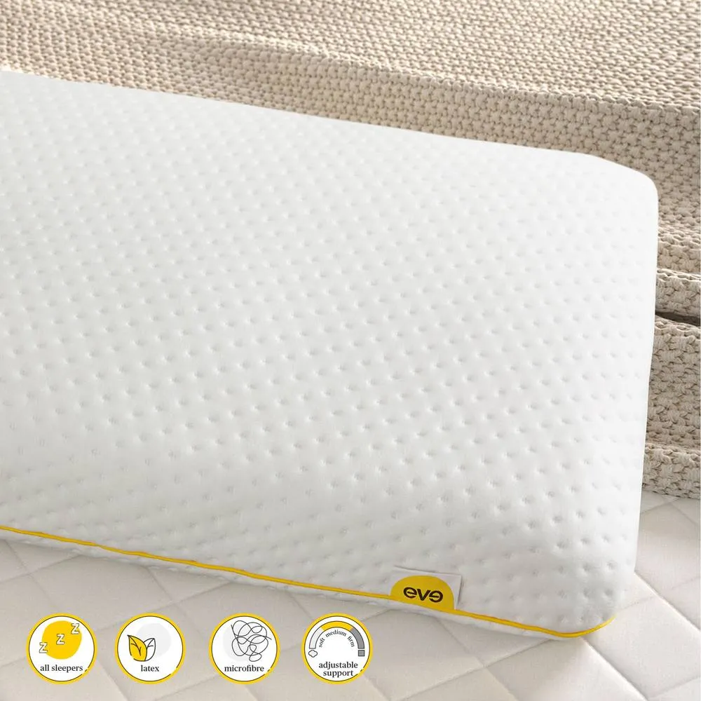 Eve The Adjustable Pillow in White