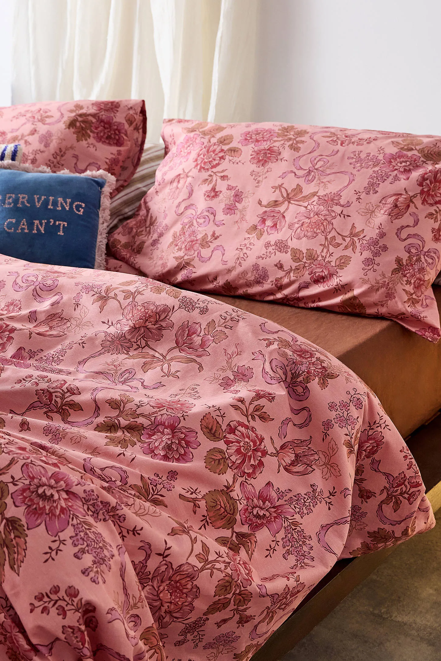 Catlyn Floral Duvet Set - Blush 2