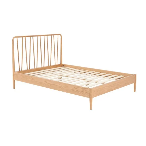 Jesper Oak Effect Bed Frame 6