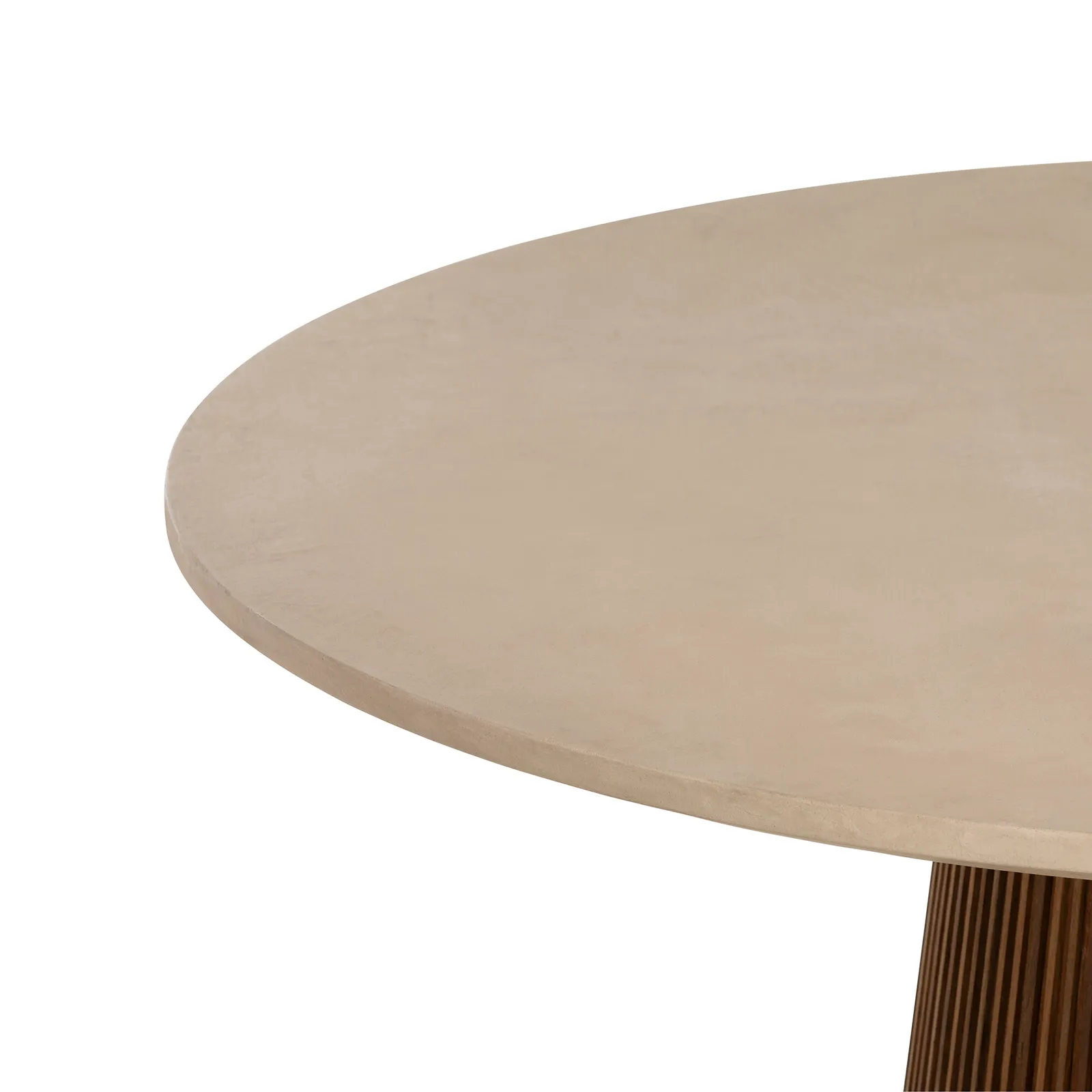 Jett Round Dining Table 120X120X78Cm, Round, Neutral Wood | Barker & Stonehouse 4