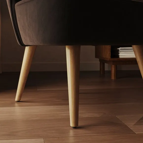 Elsie Velvet Cocktail Chair 5