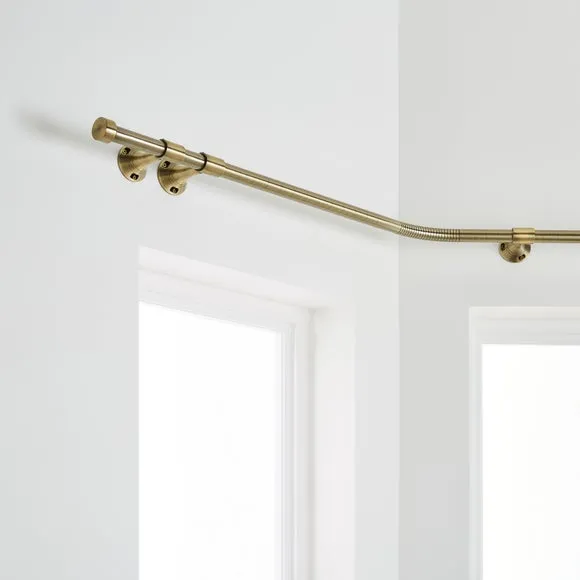 Trinity Metal Bay Curtain Pole