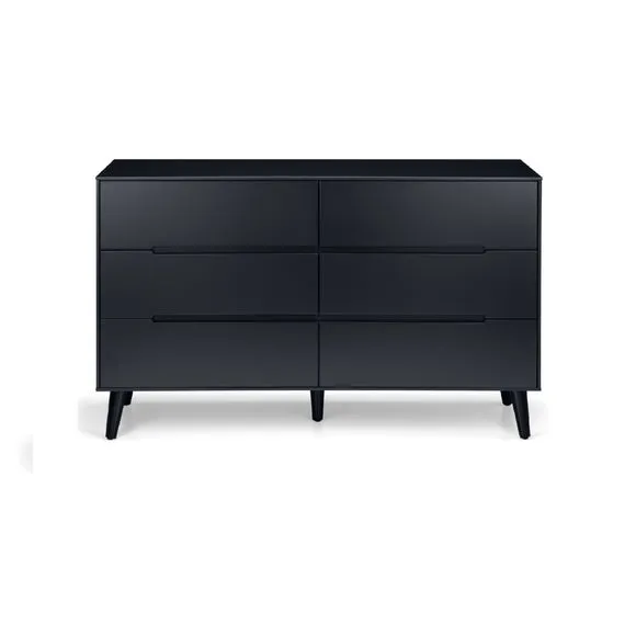 Cecil 6 Drawer Wide Chest, Anthracite 4