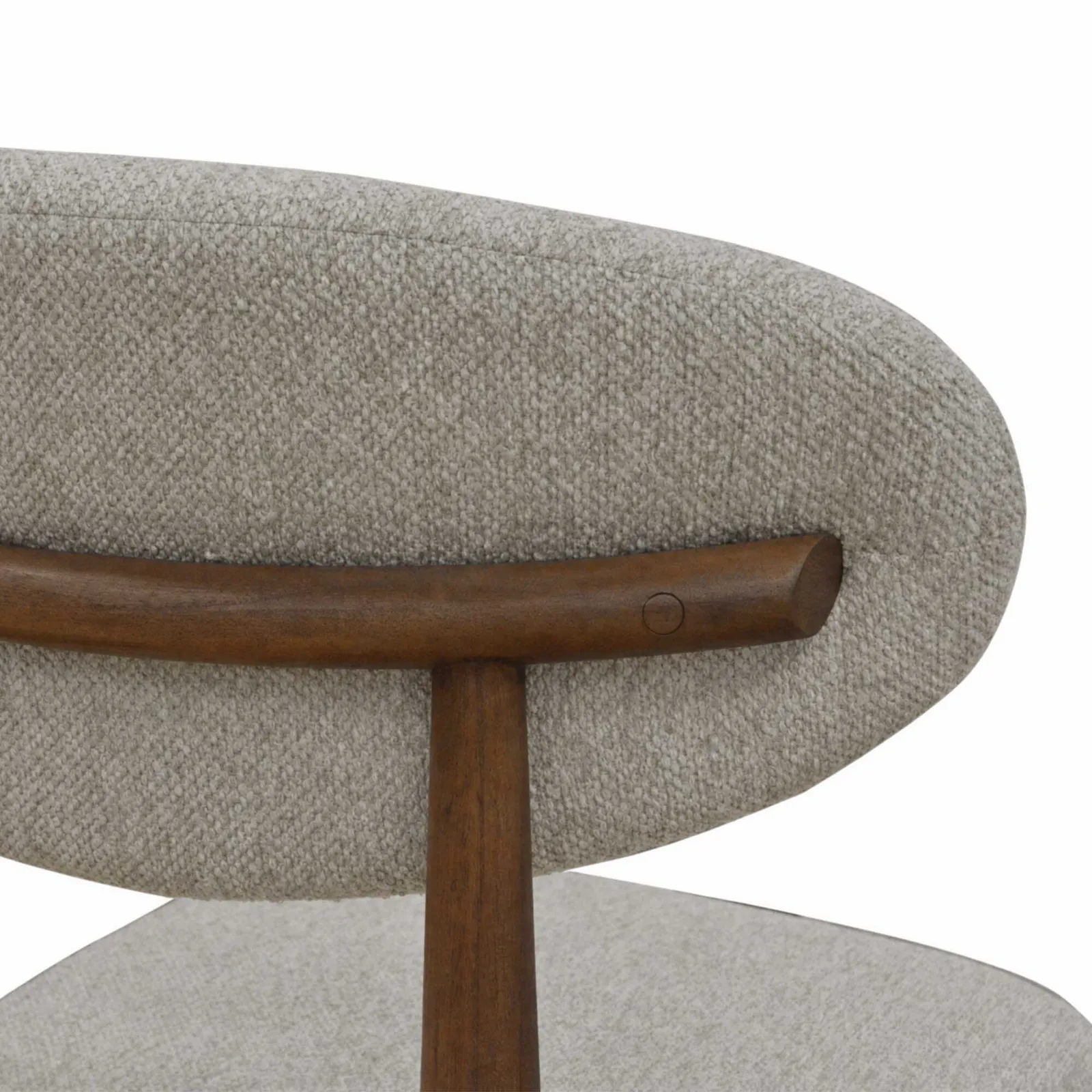 Leda Dining Chair, Grey Fabric | Barker & Stonehouse 5