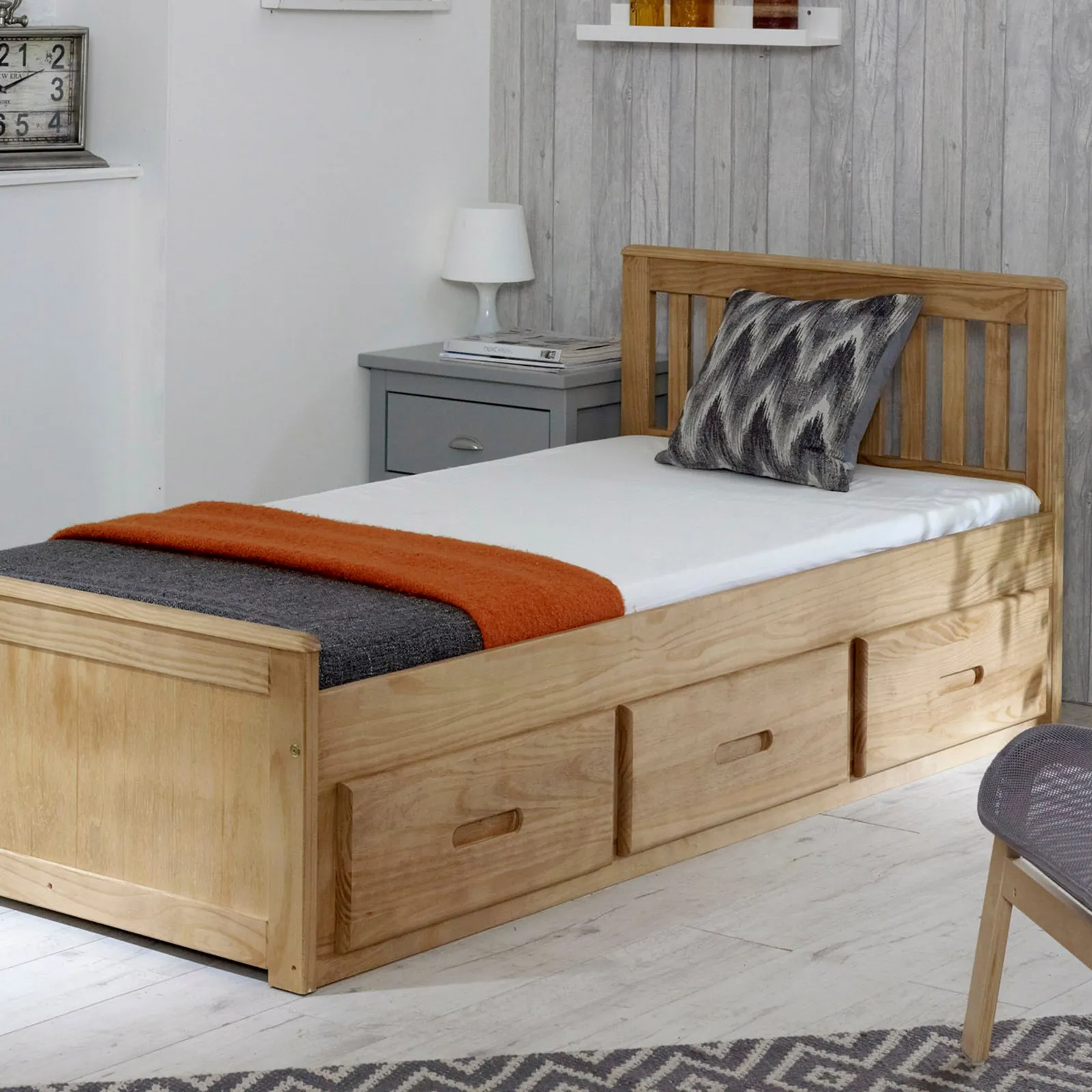 Mission Storage Bed Frame
