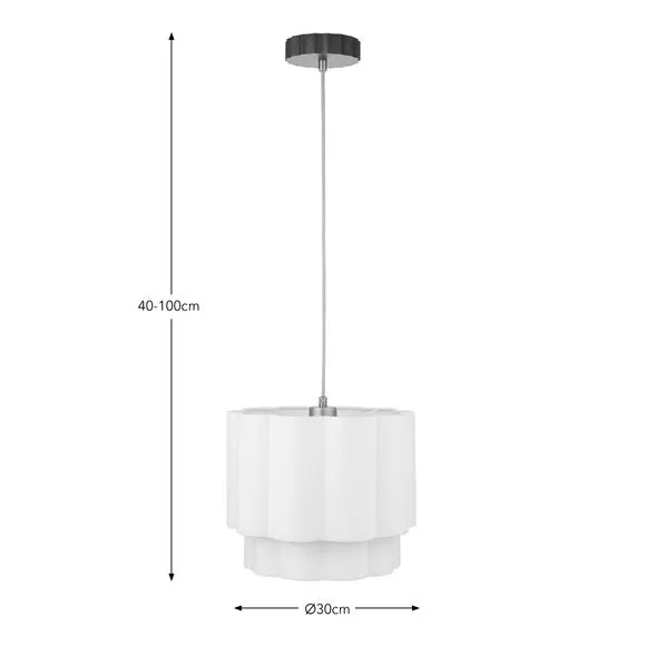 Scallop Adjustable Ceiling Light 6