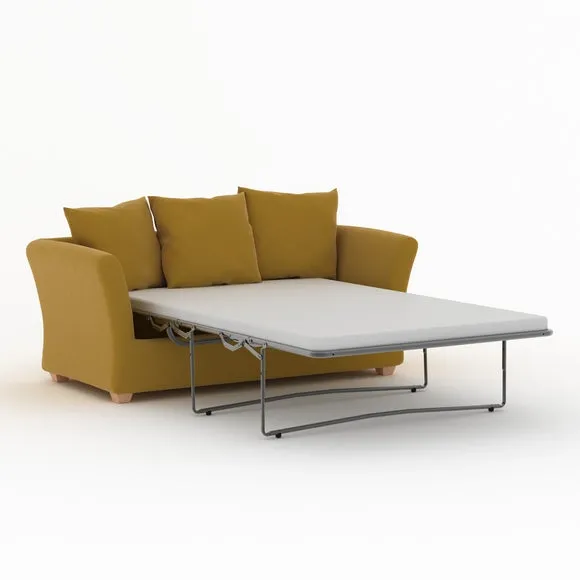 Emmett Velvet 2 Seater Double Sofa Bed 5