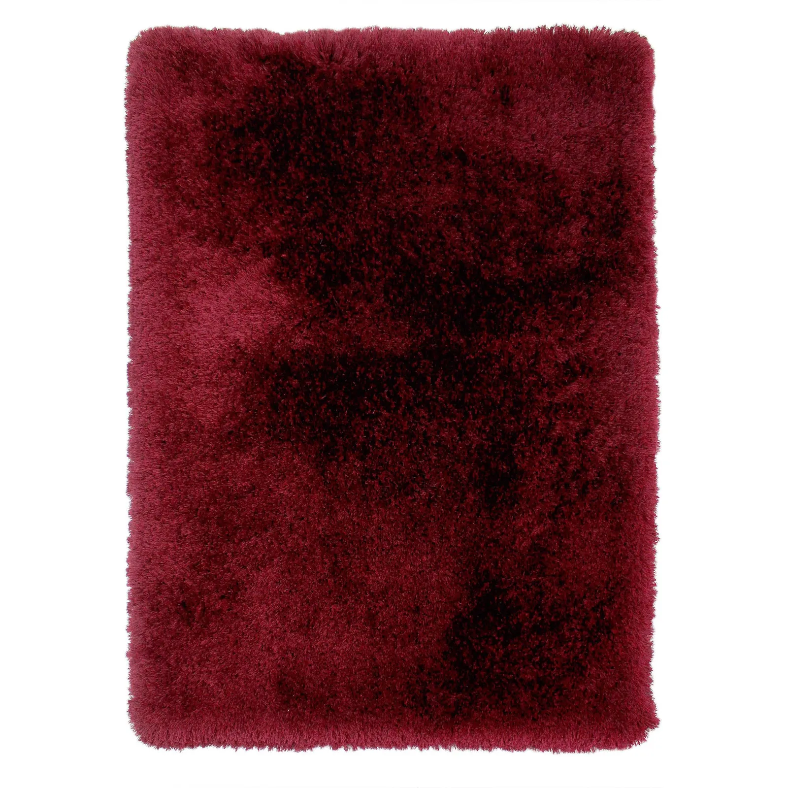 Jewel Shaggy Rug Red