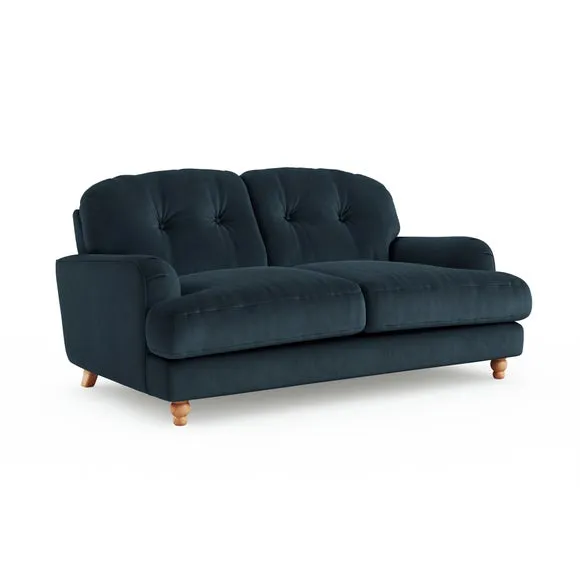 Martha Matte Plush Velvet 2 Seater Sofa 6