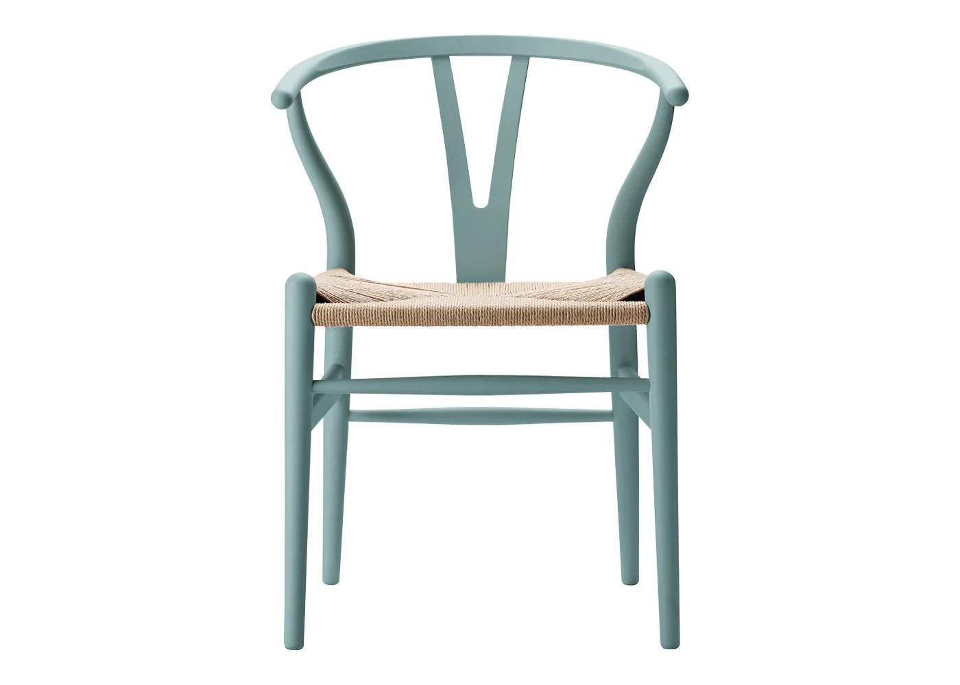 Carl Hansen & Son CH24 Soft Wishbone Chair in Pewter