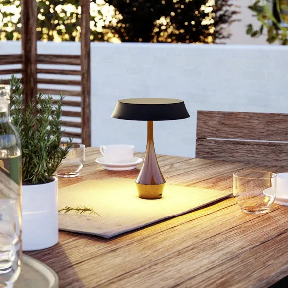 EGLO Turcio Rechargeable Touch Dimmable LED Outdoor Table Lamp
