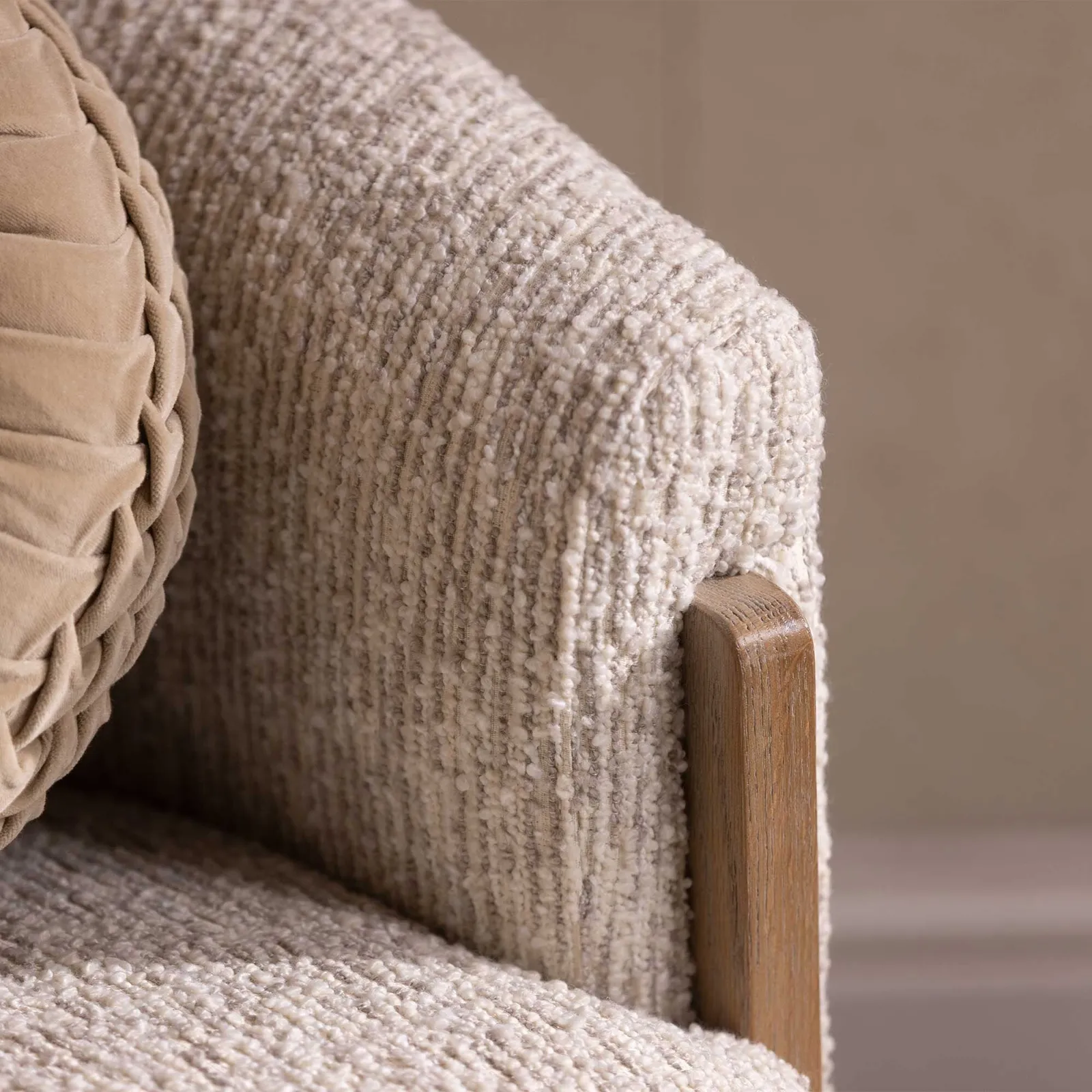 Talbot Armchair, Grey Fabric | Barker & Stonehouse 6