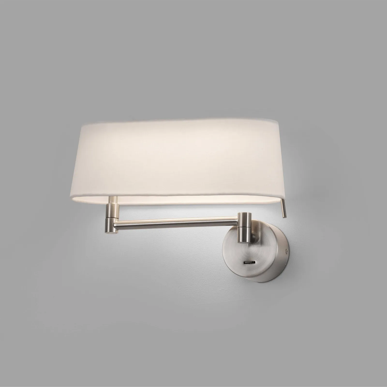 Netlighting Desliz LED Wall Lamp Nickel 11W 2700K in Grey 4