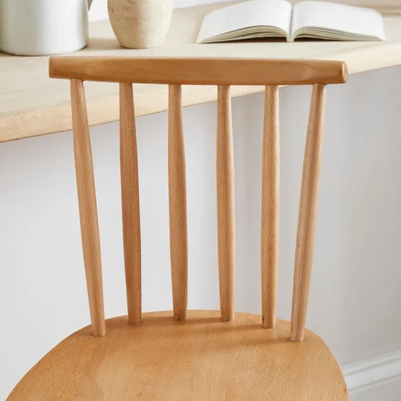 Harvey Bar Stool, Beech Wood 2