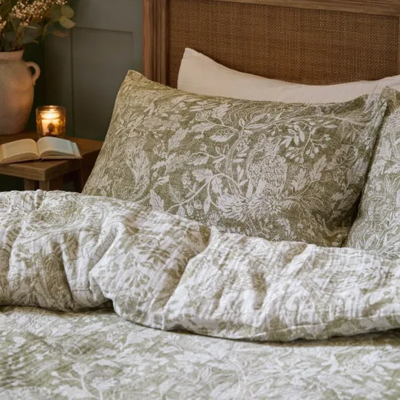 Voyage Cademuir 100% Cotton Duvet Cover & Pillowcase Set 2