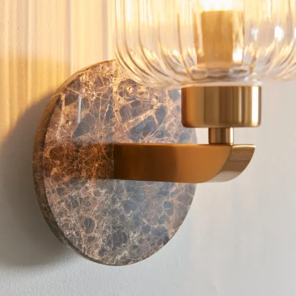 Vogue Tamara Ribbed Wall Light 3