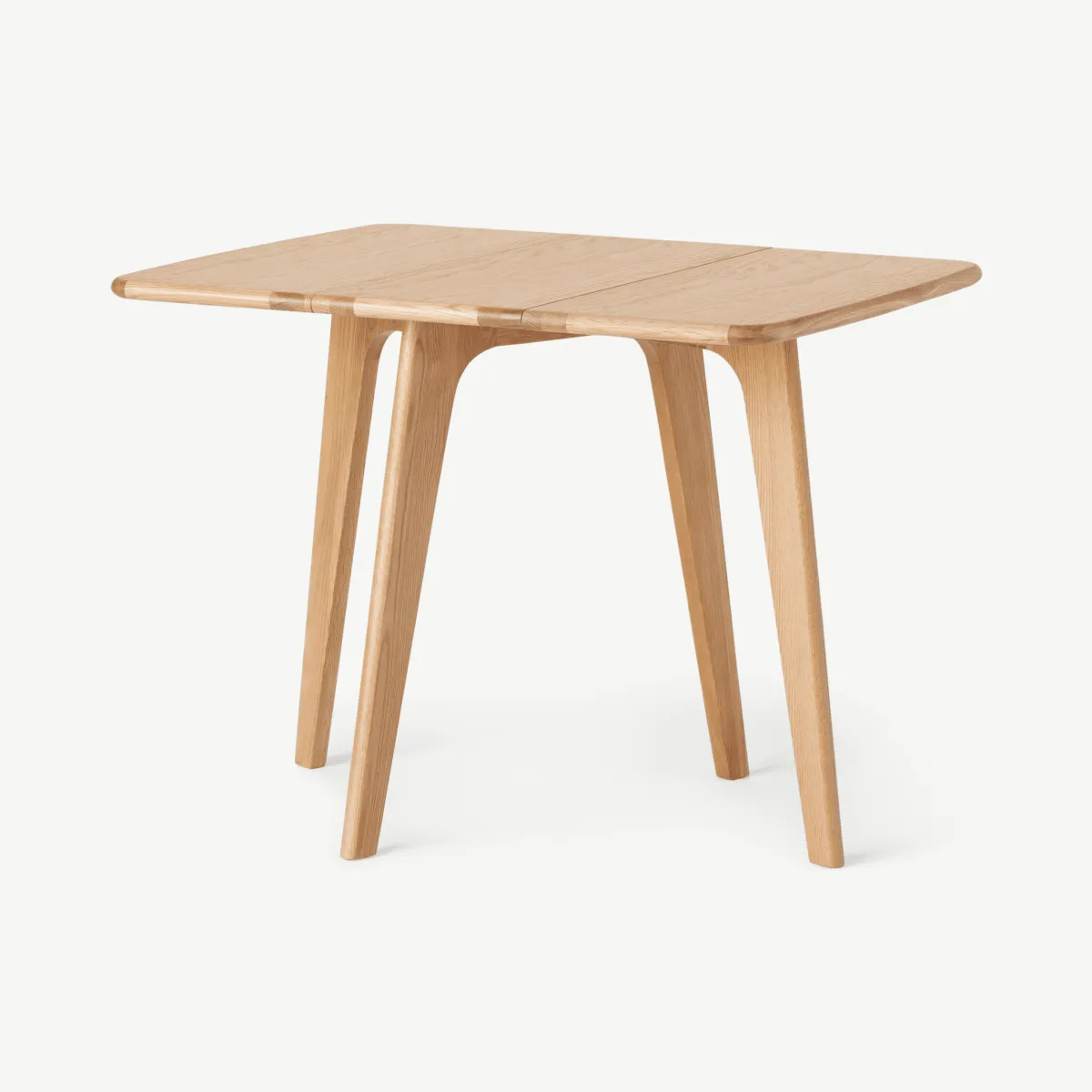 Fjord 2-4 Seat Rectangular Gateleg Table, Oak