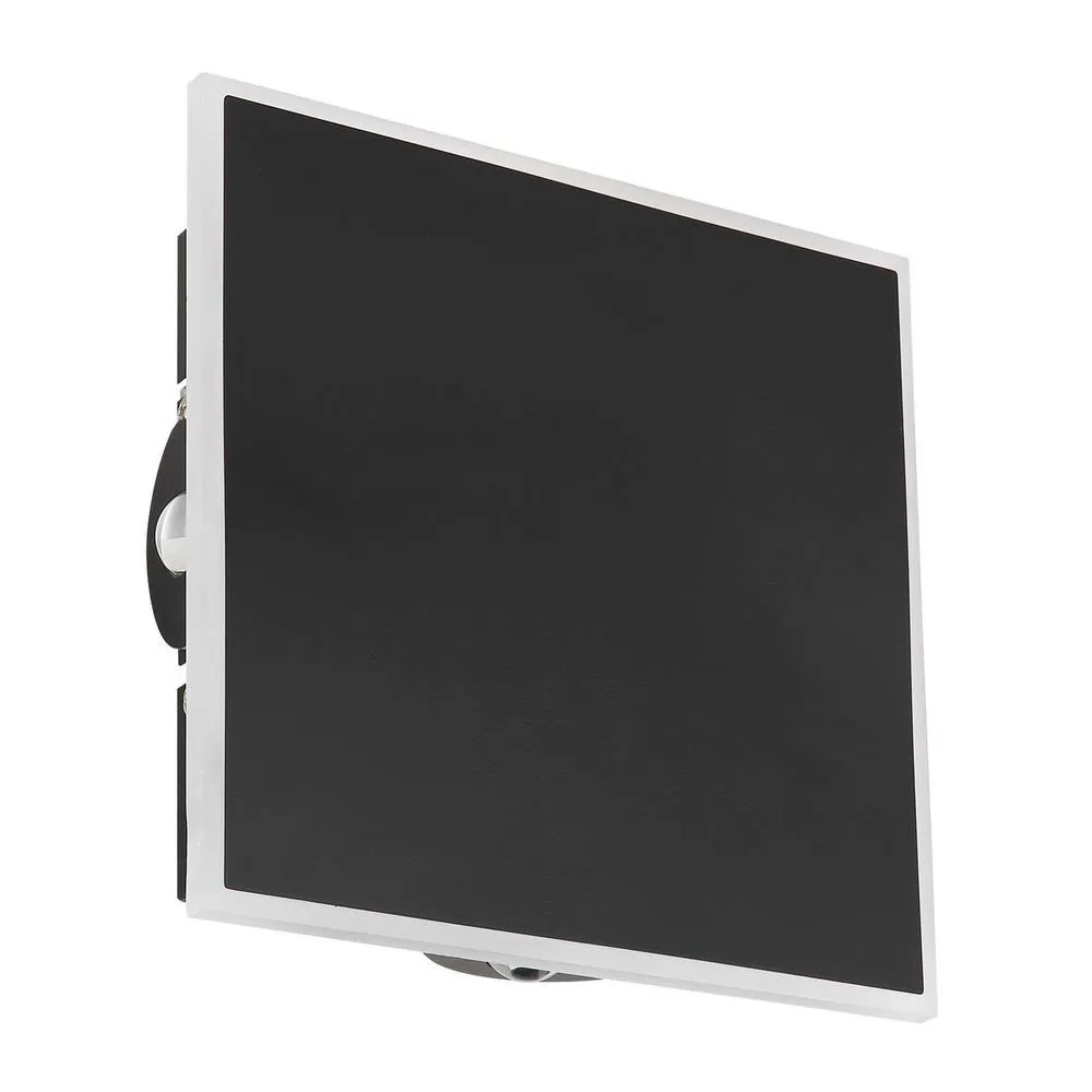 Netlighting Saidy 20cm Integrated LED Wall Lamp Matt Black LED 3000K 2