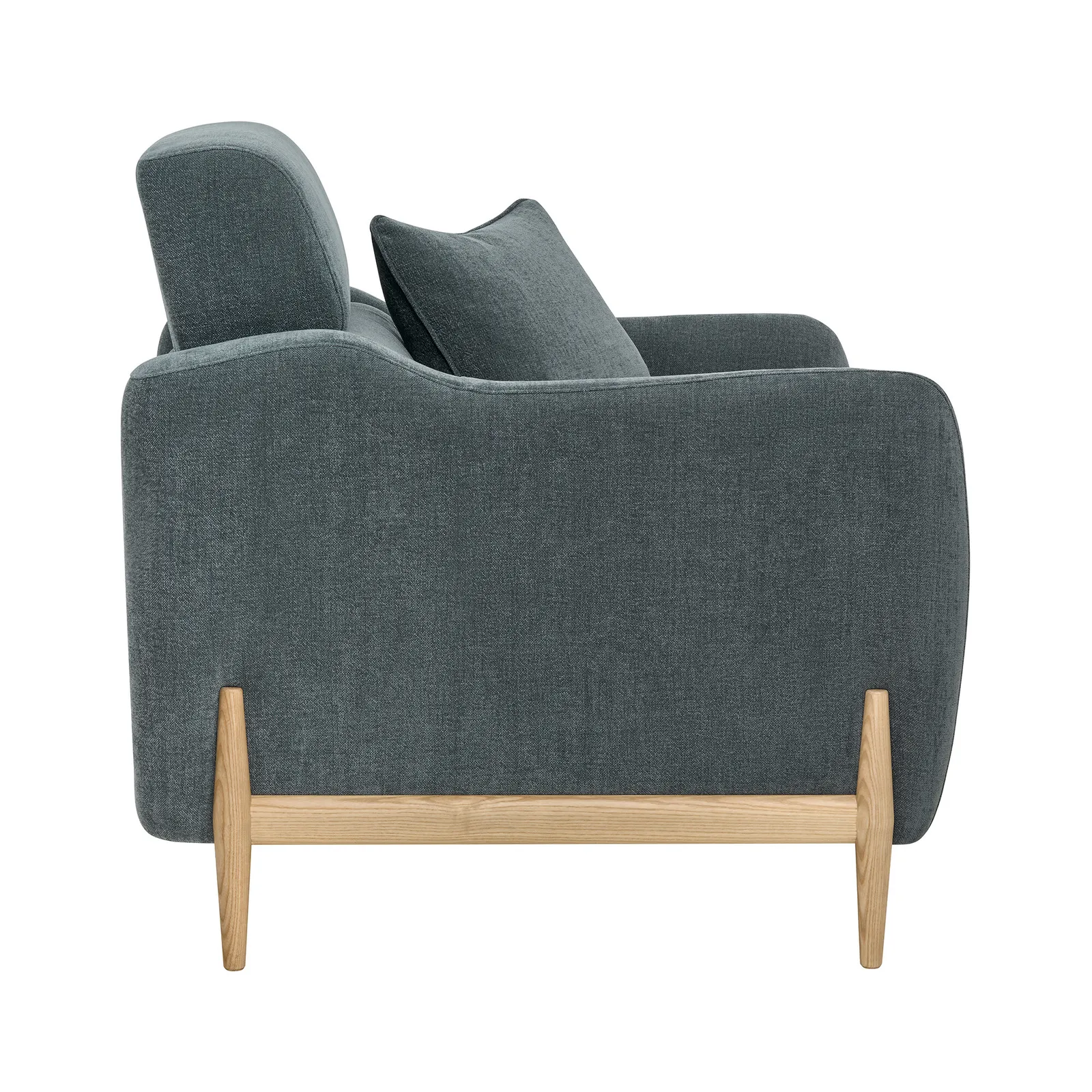 Ercol Bronte Snuggler Sofa, Blue | Barker & Stonehouse 3