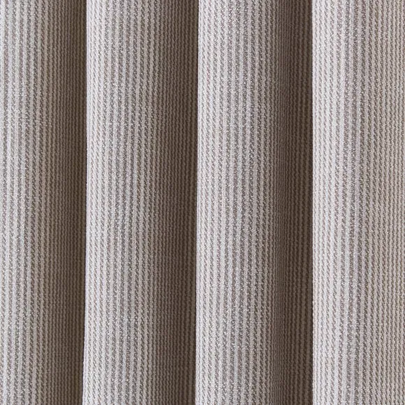 Walker Tonal Stripe Eyelet Curtains 3
