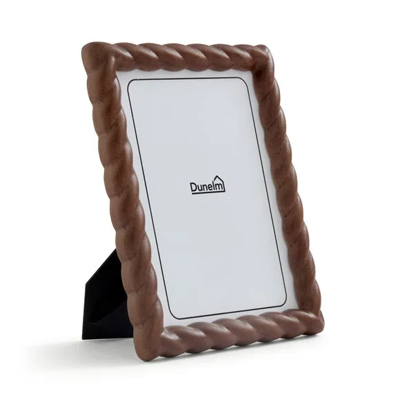 Lucia Twisted Wood Photo Frame 3