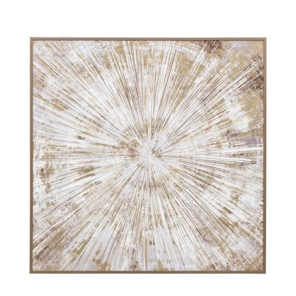Cedar & Sage Starburst Flair Framed Canvas