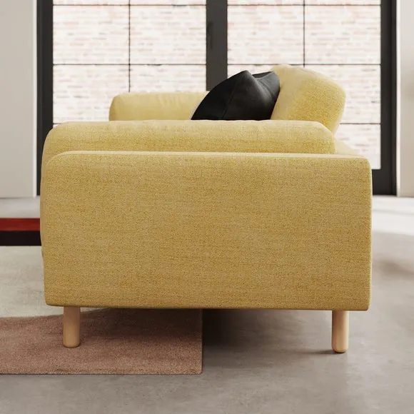 Newton Chunky Tonal Weave 4 Seater Sofa 2