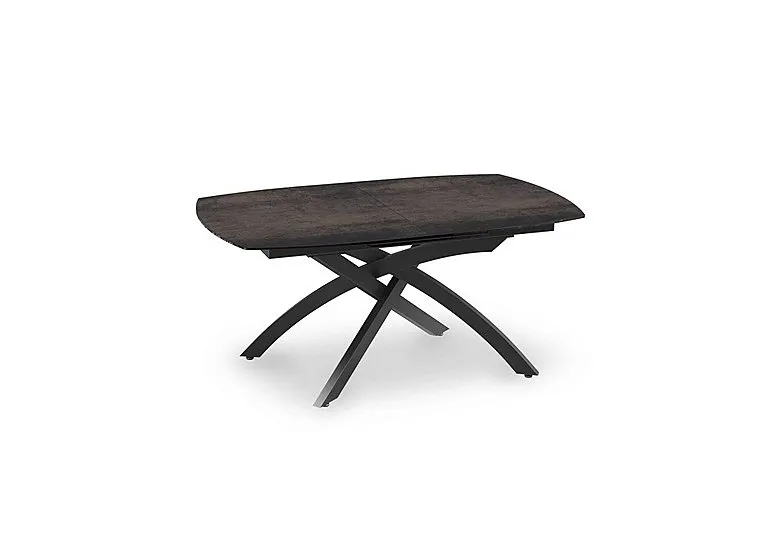Rafa Pop-up Extending Dining Table - 160-cm