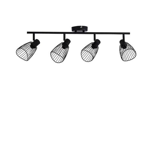 Elements Jaula 4 Light Semi Flush Spotlight Bar 5