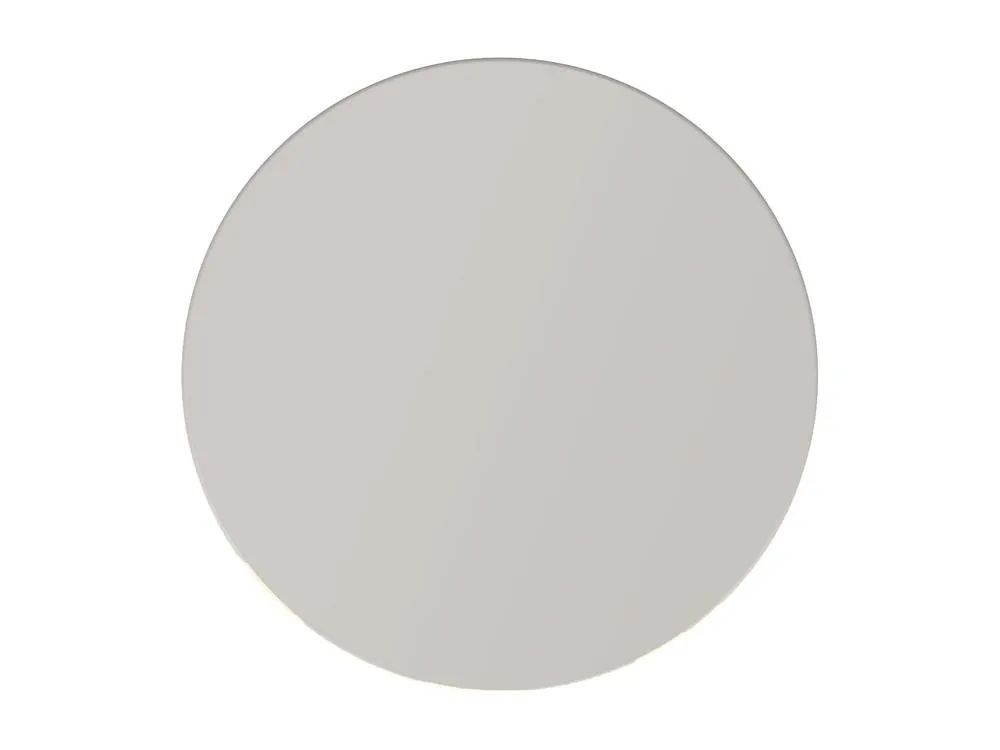 Vente-unique Metal Side Table - Cream - WODOLI in Light Grey 5