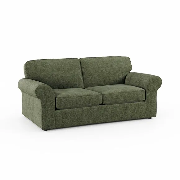 Flori Chenille Soft Texture 2 Seater Sofa Bed 6