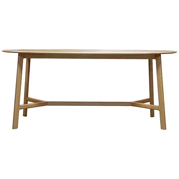 Hinton 6 Seater Oval Dining Table 3