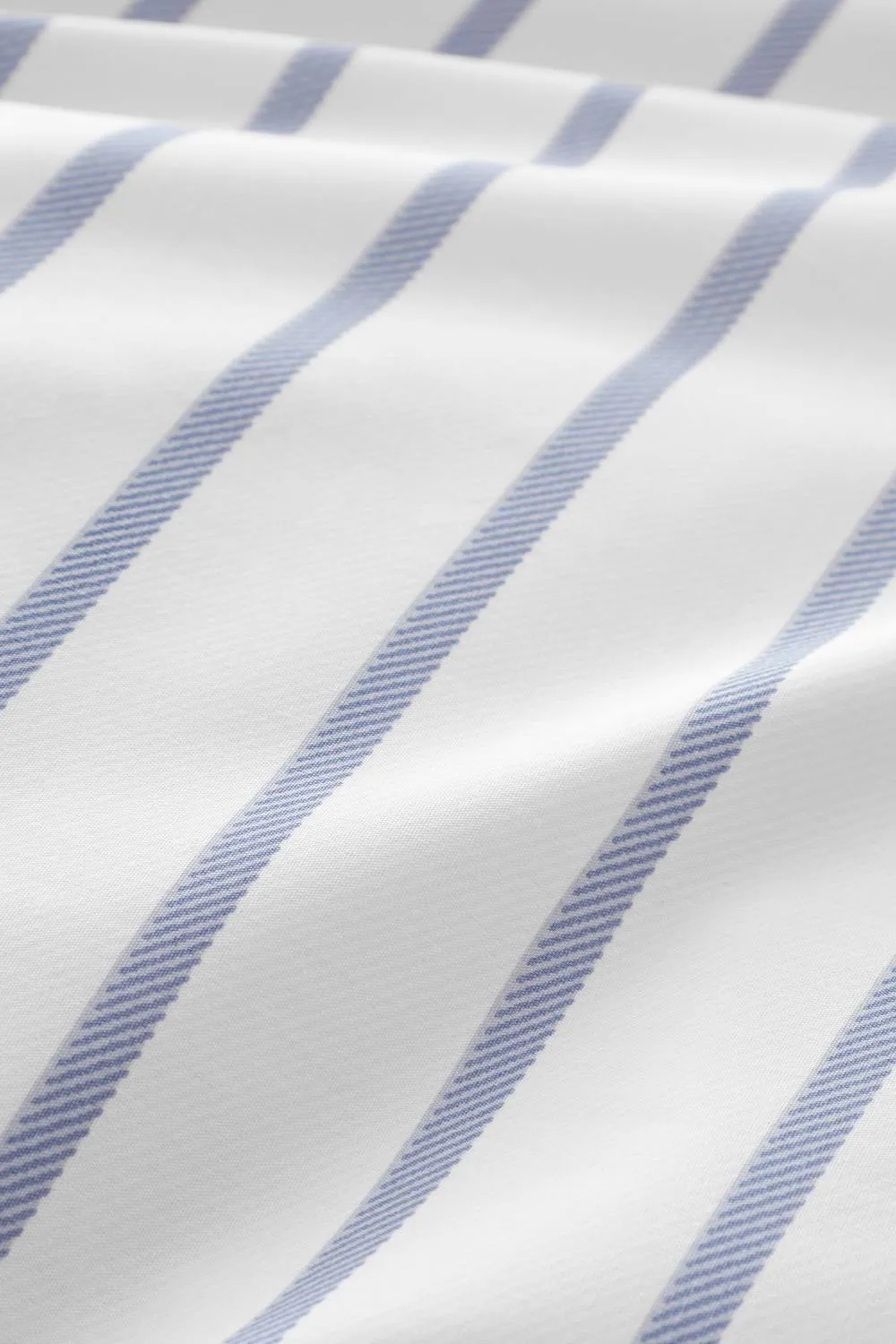 Bianca 'Hampton Stripe' 200 Thread Count Cotton Reversible Duvet Cover Set in Blue 5