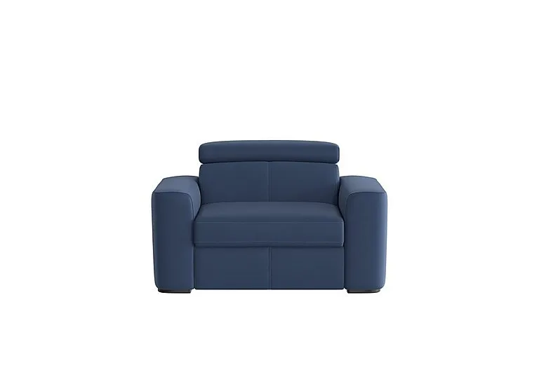Infinity Fabric Chair Sofa Bed - Blue