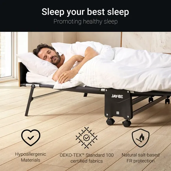 Jay-Be Grand Folding Bed with e-Pocket Tufted Mattress 5