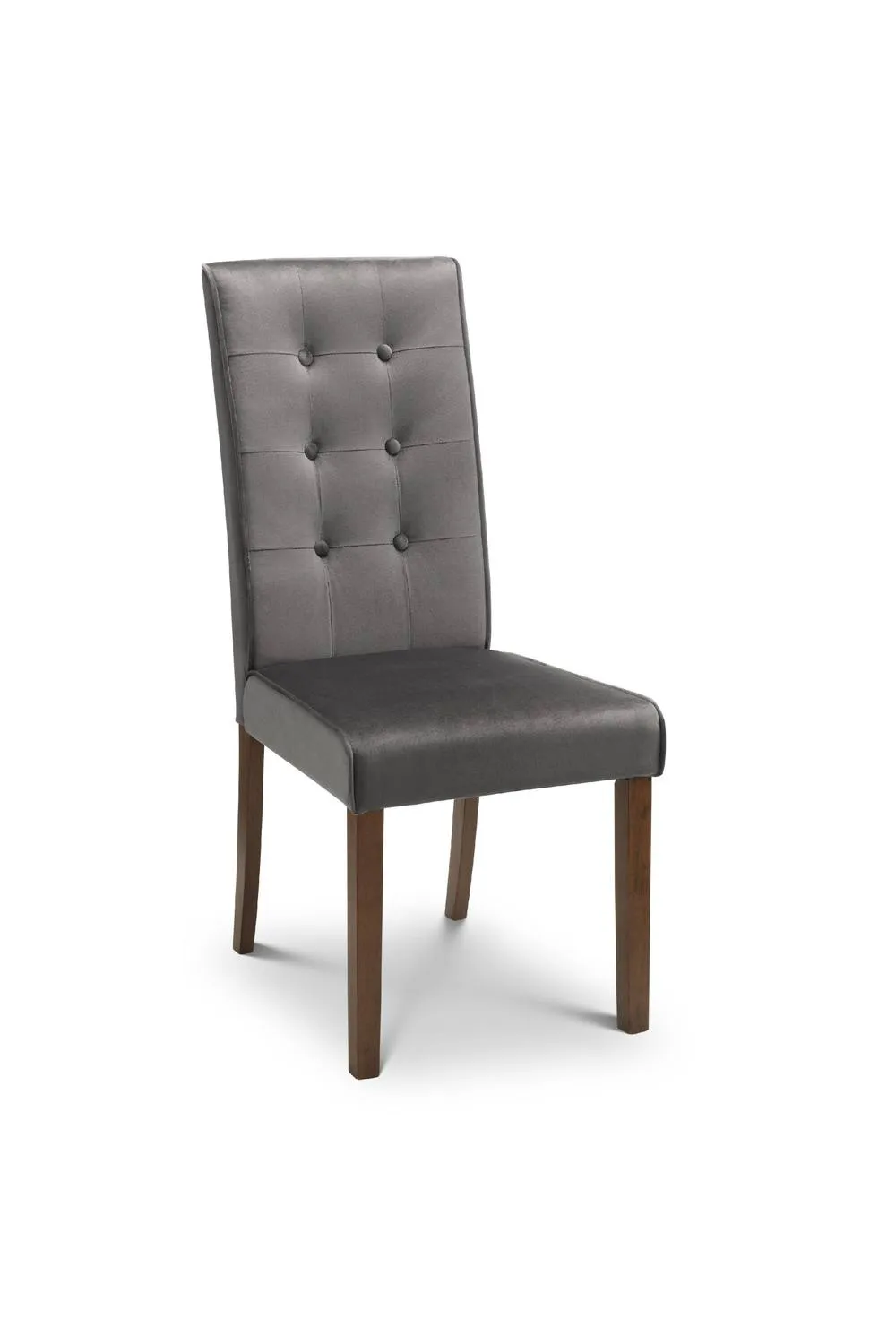 Julian Bowen Madrid Upholstered Dining Chair (Set of 2) in Grey 4