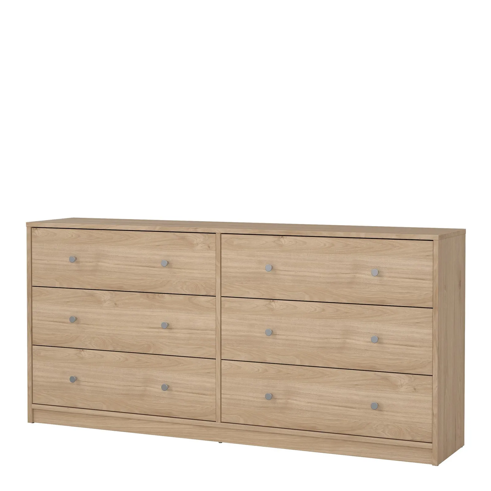 Furniture To Go May Chest of 6 Drawers (3+3) in Light Oak 3