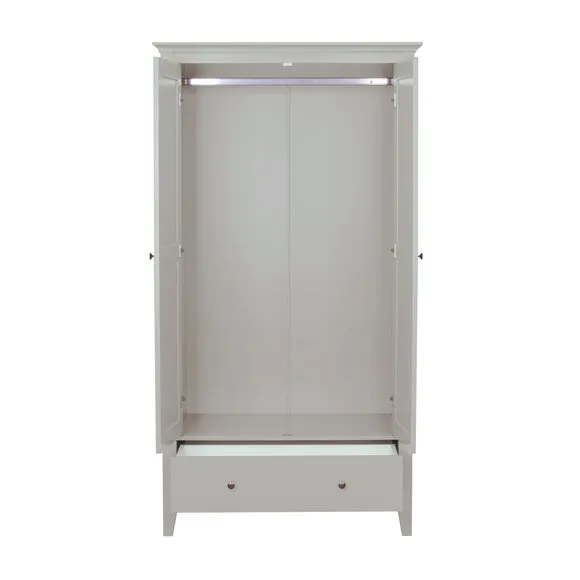 Lynton Double 1 Drawer Wardrobe 3