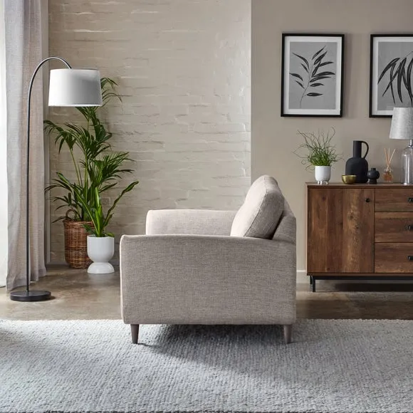 Sven Tonal Weave 3 Seater Sofa 5