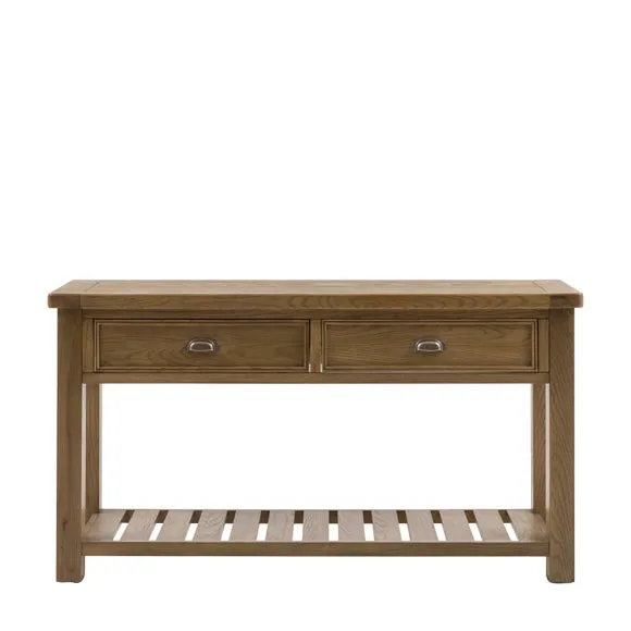 Cedar & Sage Harrison 2 Drawer Console Table 4
