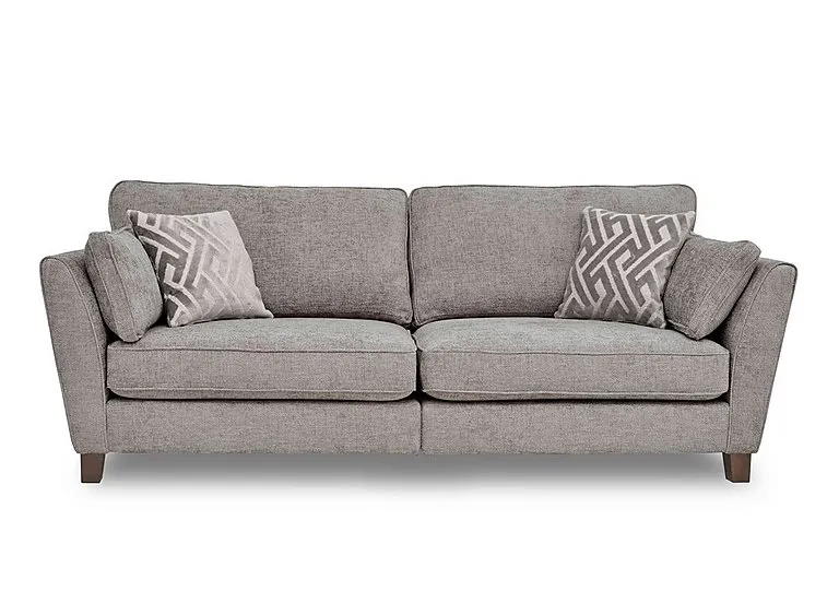 Tabitha 4 Seater Split Frame Sofa - Ivory