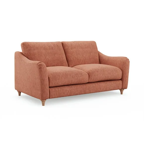 Hattie Slub Faux Linen 2 Seater Sofa 6