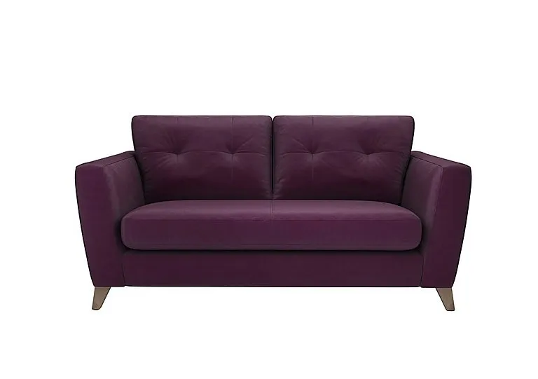 Hermione 2.5 Seater Fabric Sofa - Frosted Grape