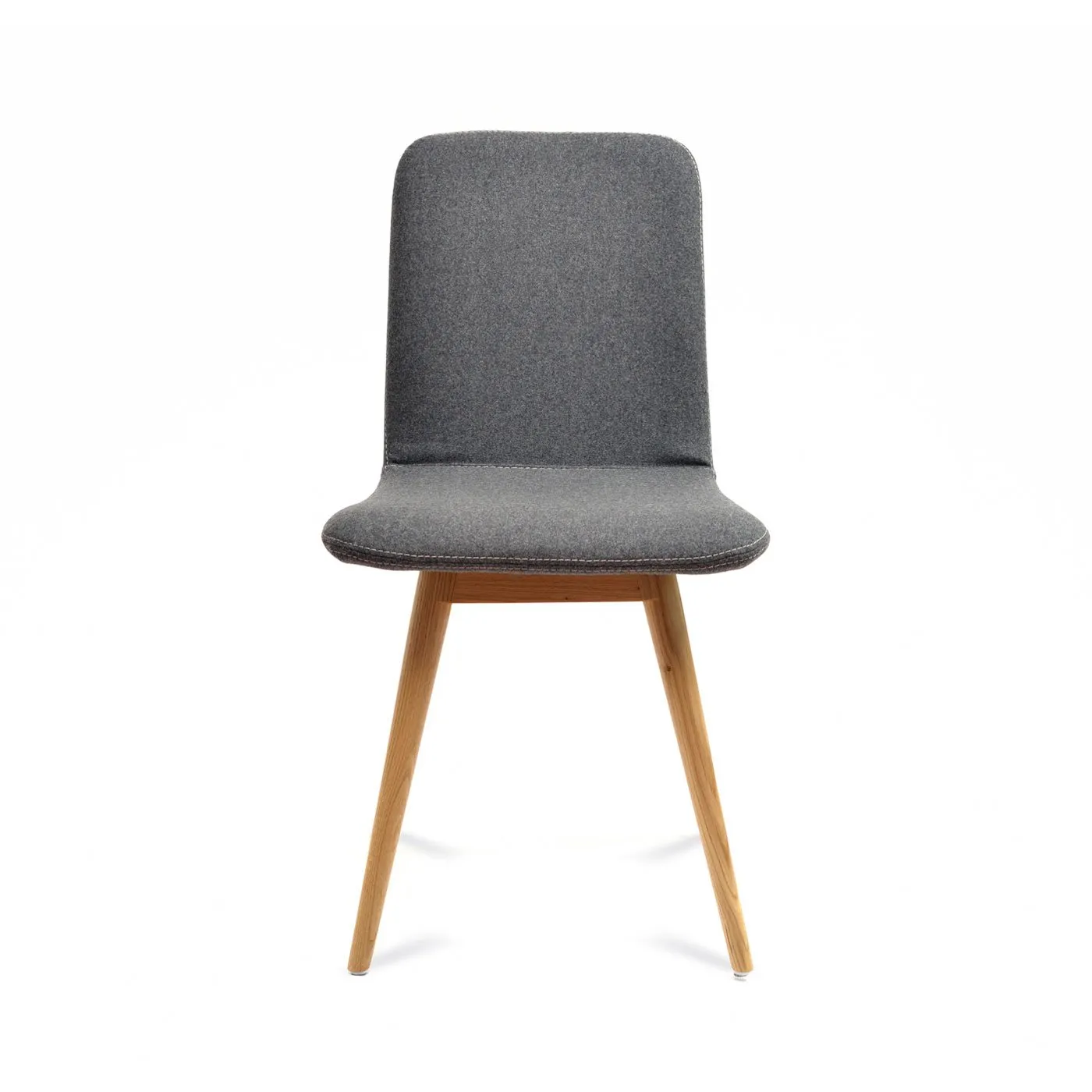 Gazzda Ena Chair Oak & Grey Facet Felt