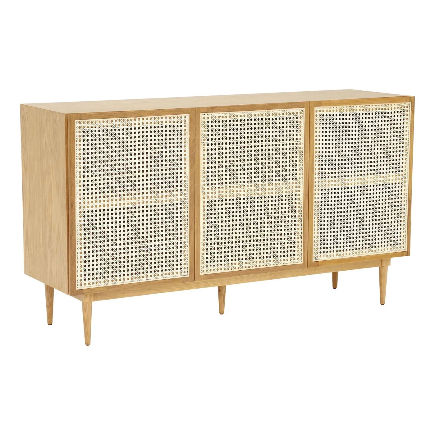 Hague 3 Door Sideboard, Natural