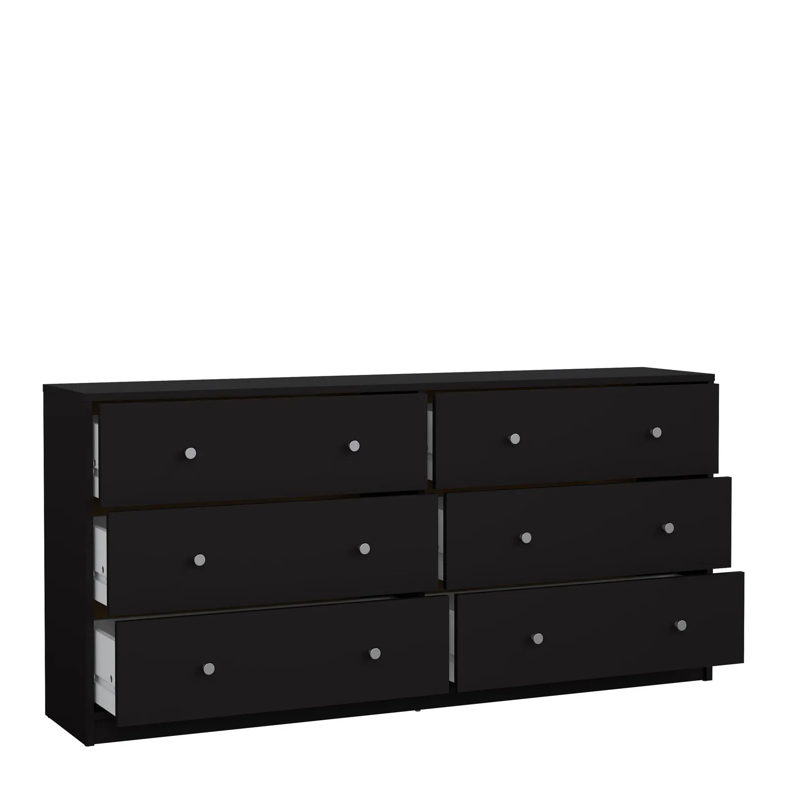 Furniture To Go May Chest of 6 Drawers (3+3) in Black 5