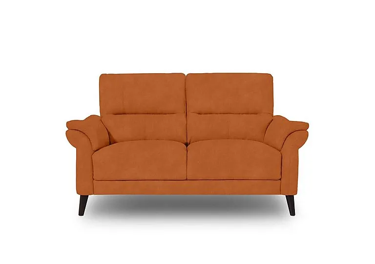 Winner 2 Seater Fabric Sofa - Dexter Pumpkin