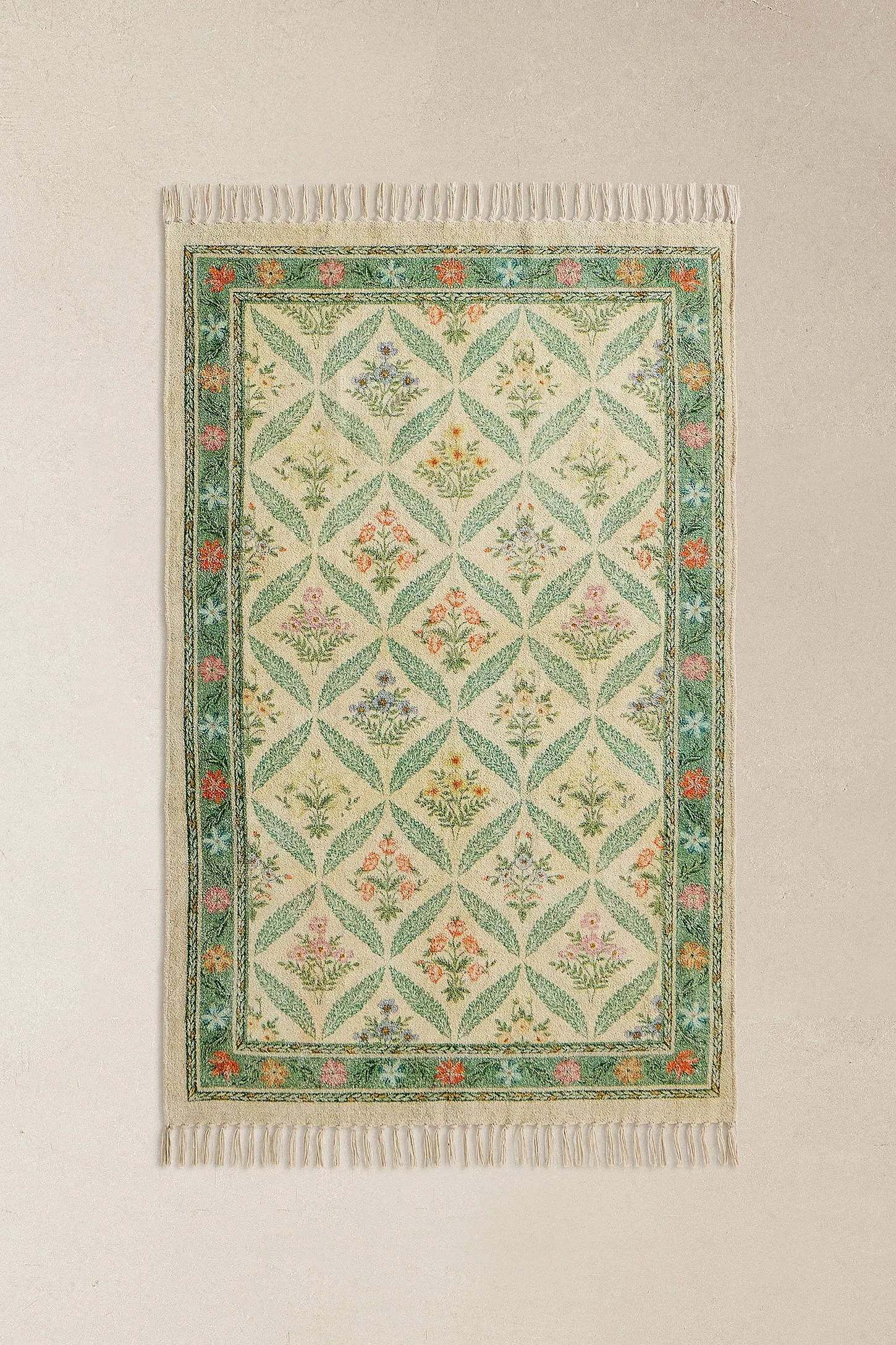 Alice Vintage 3x5ft / 90x150cm Rug - Blue