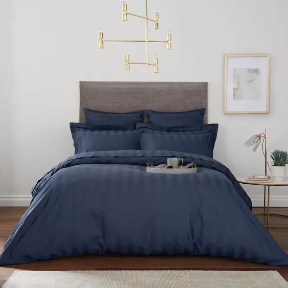 Hotel Stripe 230 Thread Count 100% Cotton Duvet Cover
